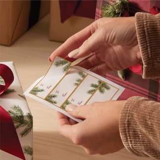Frasier Fir? Fragranced Adhesive Gift Tags